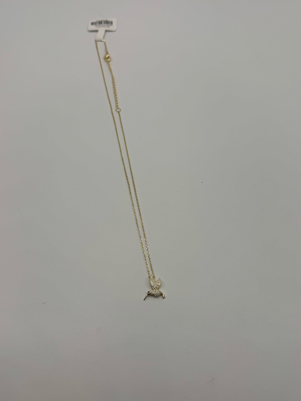 14k Hummingbird Pendant - Picture 5 of 9
